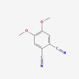 Chemical structure of 4,5-dimethoxyphthalonitrile