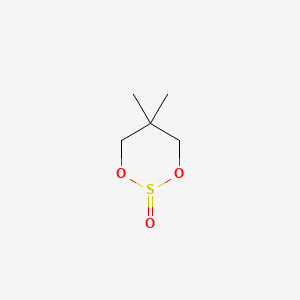 Chemical structure of 5,5-dimethyl-1,3,2-dioxathiane 2-oxide