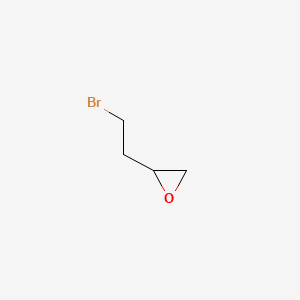 Chemical structure of 2-(2-Bromoethyl)oxirane