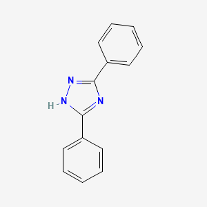 Chemical structure of 3,5-Diphenyl-1H-1,2,4-triazole