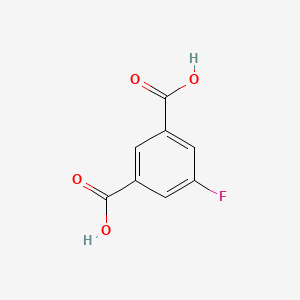 Chemical structure of 5-Fluoroisophthalic Acid