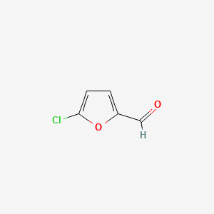 Chemical structure of 5-Chloro-2-furaldehyde