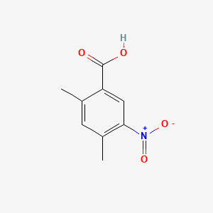 Chemical structure of 2,4-Dimethyl-5-nitrobenzoic acid