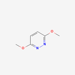 Chemical structure of 3,6-Dimethoxypyridazine