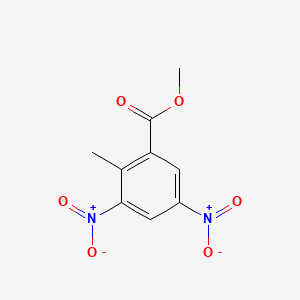 Chemical structure of Methyl 2-Methyl-3,5-dinitrobenzoate