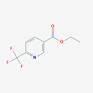 Chemical structure of Ethyl 6-(Trifluoromethyl)nicotinate