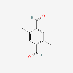 Chemical structure of 2,5-Dimethyl-1,4-benzenedicarbaldehyde