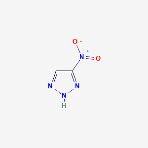 Chemical structure of 4-Nitro-1,2,3-triazole