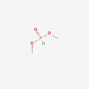 Chemical structure of Dimethyl phosphonate