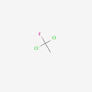Chemical structure of 1,1-Dichloro-1-fluoroethane