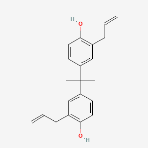 Chemical structure of 2,2′-Diallylbisphenol A