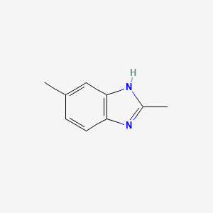 Chemical structure of 2,6-Dimethylbenzimidazole