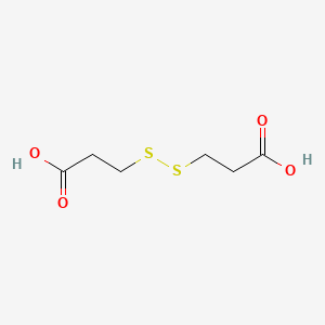 Chemical structure of 3,3'-Dithiodipropionic acid