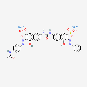 Chemical structure of Direct red 23