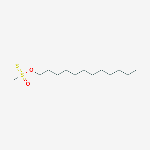 Chemical structure of Dodecyl Methanethiosulfonate