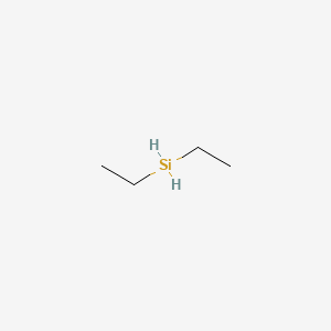Chemical structure of Diethylsilane