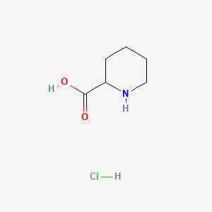 Chemical structure of DL-Pipecolic acid hydrochloride