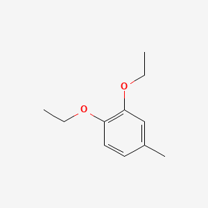 Chemical structure of 3,4-Diethoxytoluene
