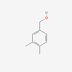 Chemical structure of 3,4-Dimethylbenzyl alcohol