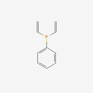 Chemical structure of Divinylphenylphosphine