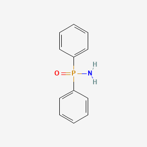 Chemical structure of Diphenylphosphinamide