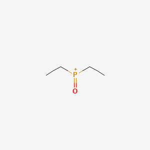 Chemical structure of Diethylphosphine oxide