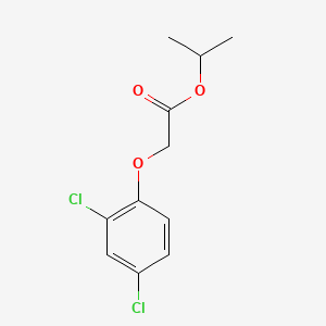Chemical structure of 2,4-D isopropyl ester