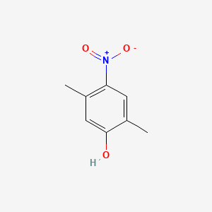 Chemical structure of 2,5-dimethyl-4-nitrophenol