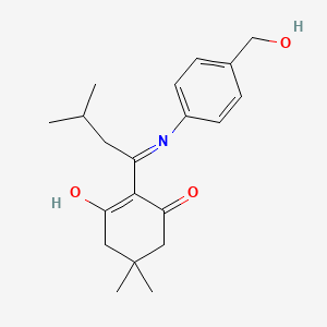 Chemical structure of Dmab-OH