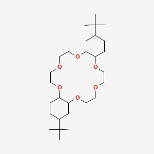 Chemical structure of 4′,4″(5″)-Di-tert-butyldicyclohexano-18-crown-6