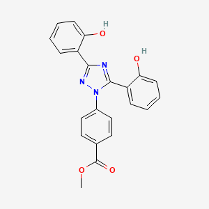 Chemical structure of Deferasirox methyl ester