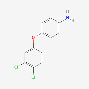 Chemical structure of 4-(3,4-Dichlorophenoxy)aniline