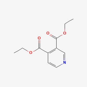 Chemical structure of Diethyl 3,4-pyridinedicarboxylate