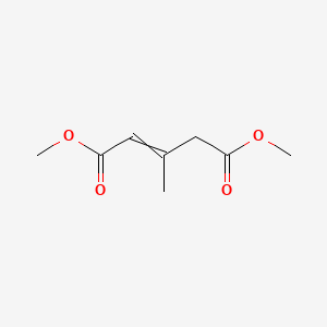 Chemical structure of Dimethyl 3-methylglutaconate