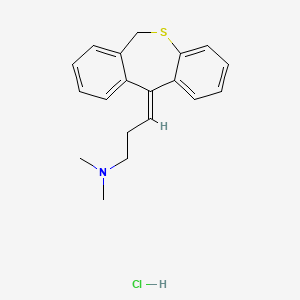 Chemical structure of Dothiepin hydrochloride