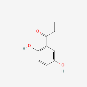 Chemical structure of 2′,5′-Dihydroxypropiophenone