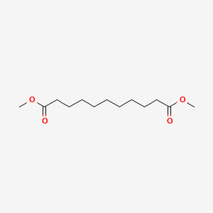 Chemical structure of Dimethyl undecanedioate