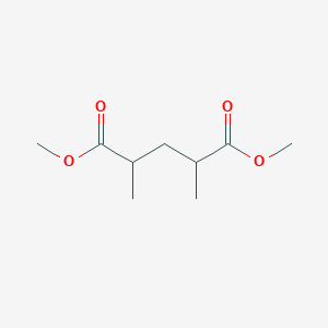 Chemical structure of Dimethyl 2,4-dimethylglutarate(mixture of isomers)