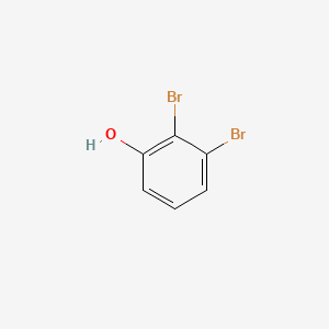 Chemical structure of 2,3-Dibromophenol