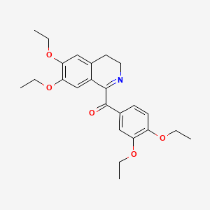 Chemical structure of Drotaveraldine