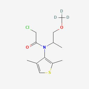 Chemical structure of Dimethenamid-d3