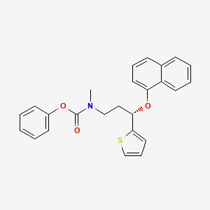 Chemical structure of Duloxetine Phenyl Carbamate