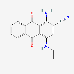 Chemical structure of Disperse Blue 359