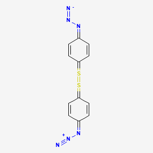 Chemical structure of Dithiobis(phenylazide)