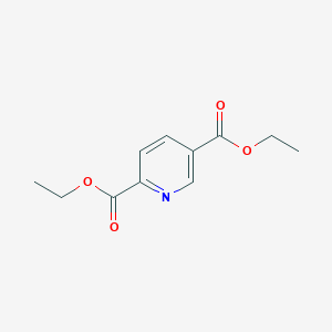 Chemical structure of Diethyl 2,5-Pyridinedicarboxylate