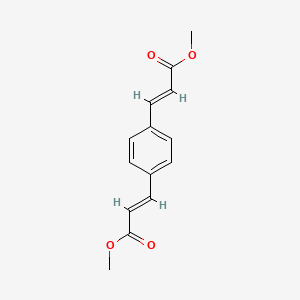 Chemical structure of Dimethyl 1,4-Phenylenediacrylate