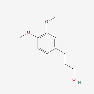 Chemical structure of 3-(3,4-Dimethoxyphenyl)-1-propanol