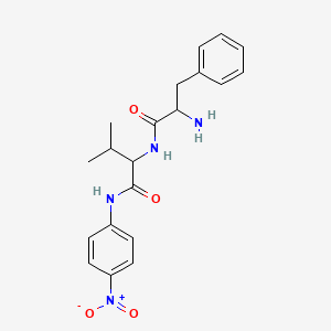Chemical structure of D-Phe-Val-p-nitroanilide