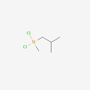 Chemical structure of Dichloroisobutylmethylsilane