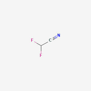 Chemical structure of Difluoroacetonitrile